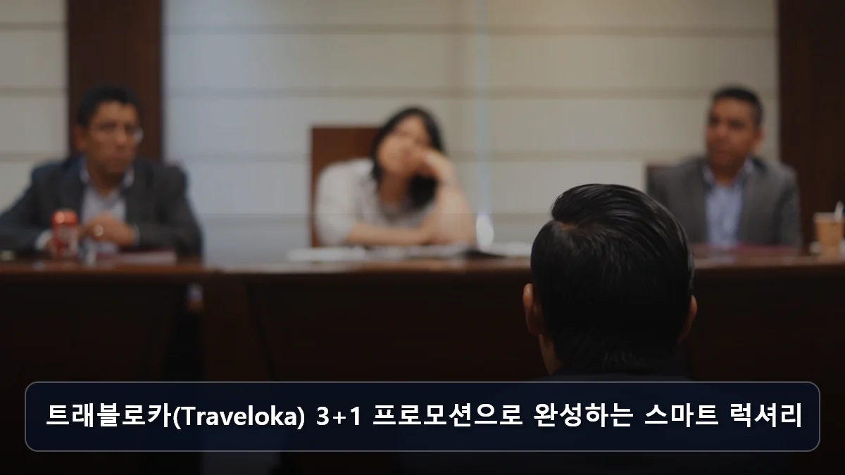 트래블로카(Traveloka) 3+1 프로모션으로 완성하는 스마트 럭셔리 관련 이미지