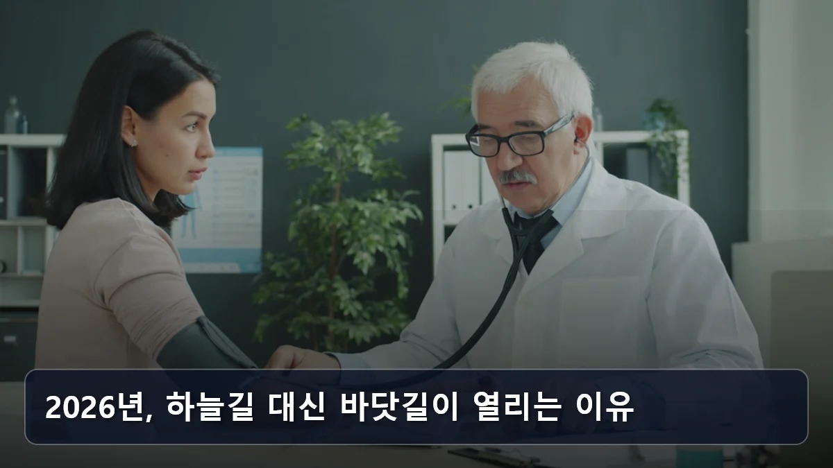 2026년, 하늘길 대신 바닷길이 열리는 이유 관련 이미지