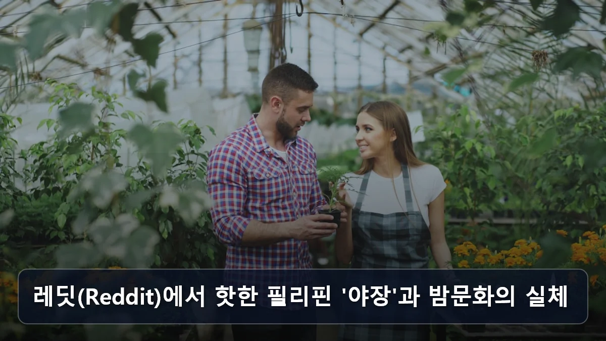 레딧(Reddit)에서 핫한 필리핀 '야장'과 밤문화의 실체 관련 이미지